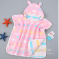 Chine fournisseur cadeau serviette serviette à capuchon extra doux garder bébé chaud et confortable bébé ensemble de bain pour les enfants et les filles et les garçons